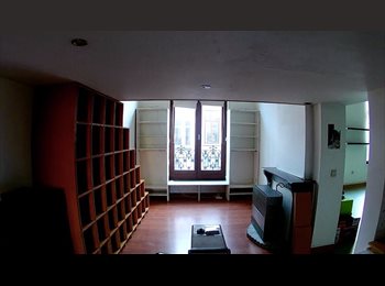 Appartager BE - appart/kot 2pers centre ville aménagement type loft, Mons - 650 € pm