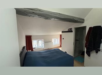 Appartager BE - Chambre meublée avec salle de bain privative et salon/bureau dans une maison entièrement rénovée, Liège - 675 € pm