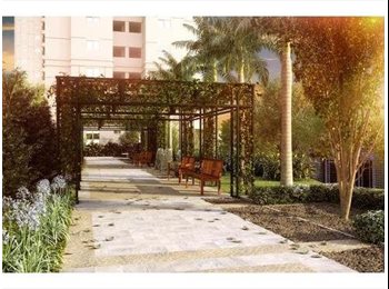 Roomgo BR - SUÍTE  a 300 m do METRÔ +Garagem, Tatuapé - R$ 1.400 Por mês
