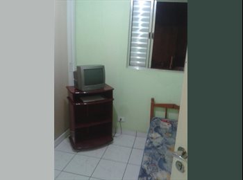 Roomgo BR - Quarto Mobiliado Individual, Osasco - R$ 1.000 Por mês