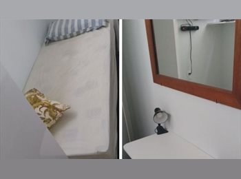 Roomgo BR - Quarto Individual com banheiro privativo no Jardim Botânico, Lagoa - R$ 1.300 Por mês