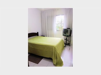 Roomgo BR - Quarto Mobiliado/Zona Sul/São Paulo/Santander/Casa3/IBC/Durr/Expo Center/Autódromo Interlagos, Santo Amaro - R$ 1.250 Por mês