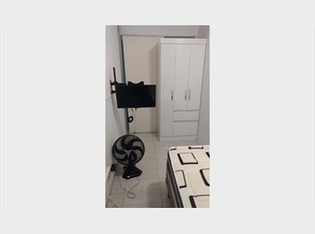 Roomgo BR - Quarto na frente da CPTM CENTRO OSASCO, UNINOVE, CALÇADÃO, Osasco - R$ 650 Por mês