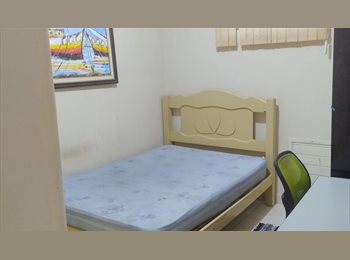 Roomgo BR - Alugo suíte Quarto individual mobiliado com garagem em Sao Bernardo do campo com Garagem, São Bernardo do Campo - R$ 800 Por mês