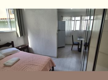 Roomgo BR - Excelente suite na Tijuca ! Somente não fumantes, Maracanã - R$ 1.680 Por mês