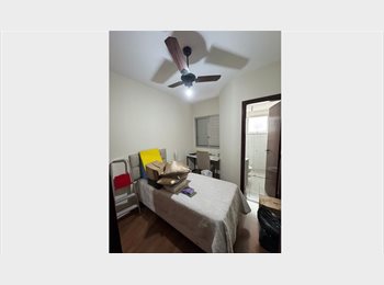 Roomgo BR - Quarto suíte para alugar – Bairro Botafogo, Campinas/SP, Campinas - R$ 1.700 Por mês