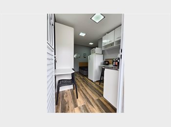 Roomgo BR - Studios 17mt2 a 100 mts do Metro Jabaquara mobiliados, Jabaquara - R$ 1.990 Por mês