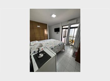 Roomgo BR - Apartamento mobiliado completo - Vista Mar - Varanda - 100m da Av. Beira Mar., Fortaleza - R$ 2.250 Por mês