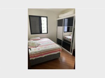 Roomgo BR - Vaga quarto individual | Brooklin / Chácara Santo Antônio, Campo Belo - R$ 1.950 Por mês