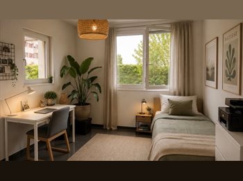 Roomgo CH -  Chambre meublée dans une maison à Russin à 10 min. de  Genève (en train), Genève - 1 000 CHF / Mois