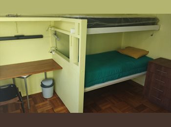CompartoDepto CL - 2 piezas amobladas libres en duplex barrio parque bustamante metro baquedano providencia, Santiago Centro - CH$250.000 por mes