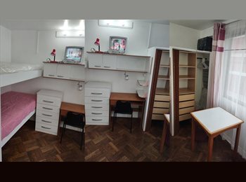 CompartoDepto CL - 2 piezas amobladas libres en duplex barrio parque bustamante metro baquedano providencia, Santiago Centro - CH$250.000 por mes