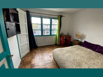 CompartoDepto CL - Hermosa habitación amplia, luminosa, amoblada.  Disponible!!, Ñuñoa - CH$400.000 por mes