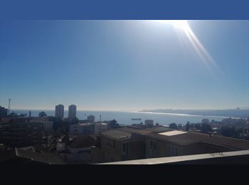 CompartoDepto CL - Arriendo habitaciones  marzo- diciembre año de corrido, Valparaíso - CH$200.000 por mes