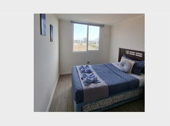 CompartoDepto CL - Confortable habitación para arriendo en departamento nuevo, cerca supermercados y universidades., La Serena - CH$300.000 por mes