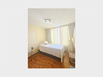 CompartoDepto CL - Amplia y cómoda habitación metro Manquehue, Las Condes, Vitacura - CH$450.000 por mes