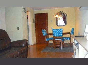 CompartoDepto CL - PIEZA AMOBLADA - **solo mujeres** – TODOS LOS GASTOS INCLUIDOS – METRO QUINTA NORMAL, Santiago - CH$220.000 por mes