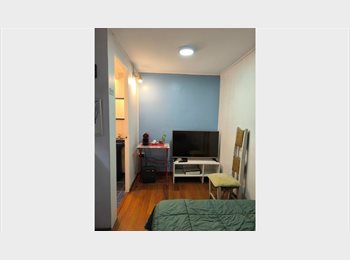 CompartoDepto CL - Habitación con baño privado cerca de lineas 1 y 4 metro, Providencia - CH$500.000 por mes