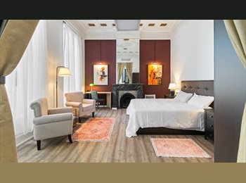 Roomgo ES - Habitación premium con baño privado en piso recién reformado en el centro de Barcelona, Eixample - 1.200 € por mes