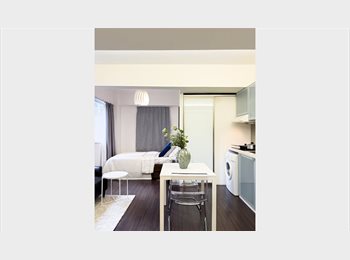 Roomgo HK - Studio Apartment, New Central Mansion, Central, Sheung Wan - HKD18,320 pcm