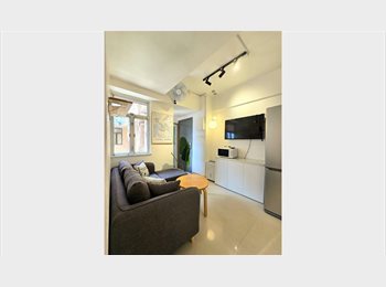 Roomgo HK - 1 room in 4 Bedroom Flatshare in Sheung Wan - AVAILABLE NOW, Sheung Wan - HKD9,200 pcm