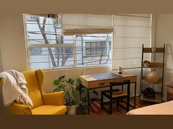 Roomgo MX - Lindo y espacioso cuarto en La Narvarte, Cuauhtémoc - MX$10,000 por mes