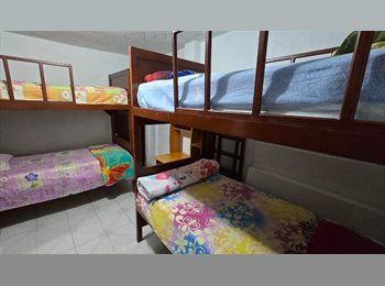 Roomgo MX - 4 Camas Indiv Hab Amueblada UNAM INP TEC.UVM Zona Hospitales de 1  hasta 4 personas baño privado 2 l, Coyoacán - MX$6,500 por mes