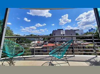 Roomgo MX - Habitación Amueblada Baño Privado Roma, Cuauhtémoc - MX$12,500 por mes