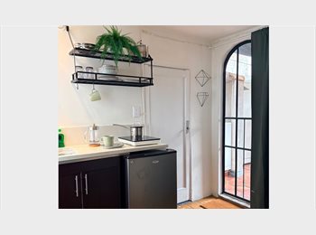 Roomgo MX - Estudio en terraza, Guadalajara - MX$11,000 por mes
