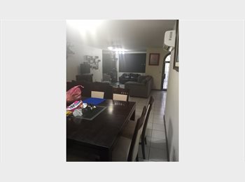 Roomgo MX - departamento amueblado 3 recamaras ,  lavadora y secadora adentro, Monterrey - MX$7,000 por mes