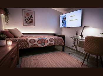 Roomgo MX - Estudio amueblado, 200 metros de NUEVA US Embassy No compartido, Miguel Hidalgo - MX$9,500 por mes