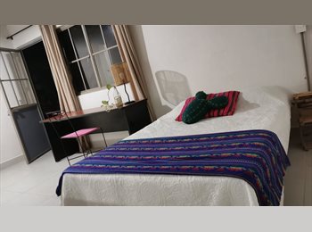Roomgo MX - Habitación 6 - CASA AXOLOTL - BY CASA ALEBRIJE, Guadalajara - MX$7,250 por mes