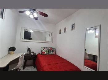 Roomgo MX - Habitación Amueblada para Estudiantes en Residencial Tabachines, Guadalajara - MX$3,800 por mes