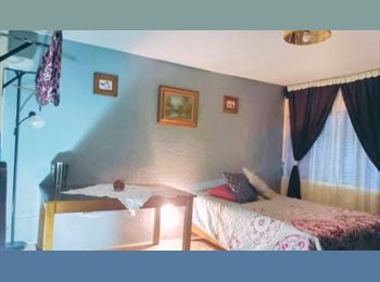 Roomgo MX - Habitaciones disponibles en Puebla para hospedaje, Puebla - MX$2,596 por mes
