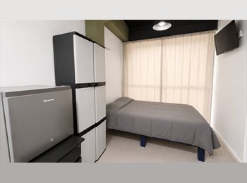Roomgo MX - HABITACIÓN PRIVADA CON BAÑO PROPIO EN ROMA SUR, Cuauhtémoc - MX$8,250 por mes