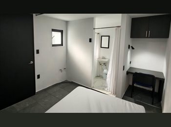 Roomgo MX - Habitación con Baño Privado, Coyoacán - MX$7,500 por mes