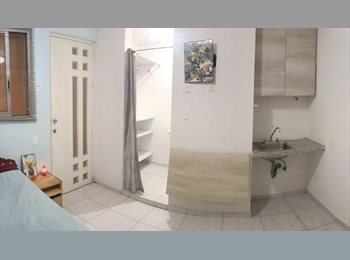 Roomgo MX - Estudio con baño privado, Zapopan - MX$6,700 por mes