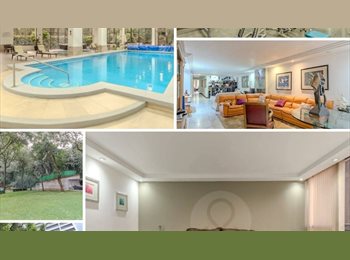 Roomgo MX - Se Renta habitacion Santa Fé-Bosques de las lomas, Cuajimalpa de Morelos - MX$13,500 por mes
