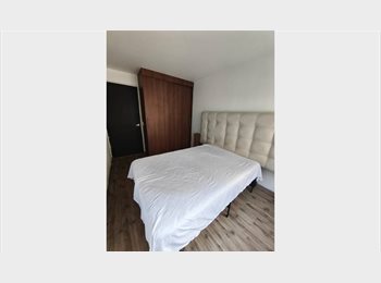Roomgo MX - Habitación con baño exclusivo en depa, acon menidades: gym, roof, cine y más. Servicios incluidos, México - D.F. - MX$7,950 por mes