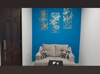 Roomgo MX - Suite Amueblada con Servicios y Limpieza – a 7 Min Caminando de La U. Anáhuac, San Andrés Cholula - MX$5,700 por mes