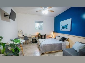 Roomgo MX - Loft - Estudio Amueblado de 25 m² Moderno, Zapopan - MX$9,500 por mes