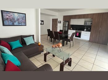 Roomgo MX - Bonito Dpto. Amueblado, Guadalajara - MX$11,500 por mes
