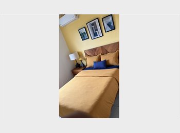 Roomgo MX - Renta de habitaciones en departamento amueblado, Solidaridad - MX$4,500 por mes