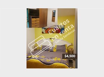 Roomgo MX - Cuartos amueblados tranquilos cerca de chapu, Guadalajara - MX$4,000 por mes
