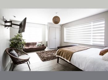 Roomgo UK - Beautiful Studio Apartment with Private Entrance, Milton Keynes - £1,300 pcm