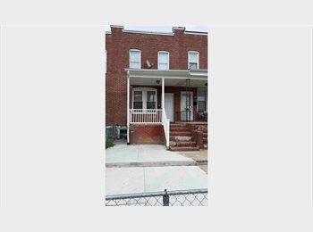 Roomgo US - $550 Room for Rent (Shared Bath) 529 S Longwood St, Morrell Park - $550 pm