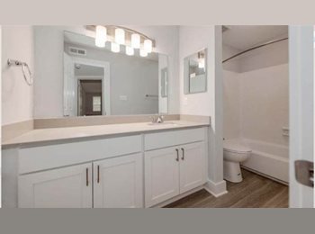 Roomgo US - Room for rent in 2 bedroom apartment with shared bathroom safe area, 5 mins away from North hills an, North Raleigh - $800 pm
