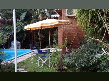 Roomgo AR - Habitacion en casa, con parque y ecopiscina/piscina para 1 o 2 personas, San Isidro - AR$ 500.000 pm