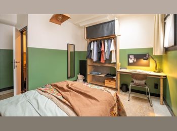 Appartager BE - Chambres meublées dans une magnifique maison en colocation - Ixelles, Ixelles-Elsene - 721 € pm
