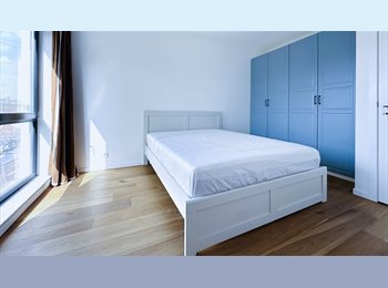 Appartager BE - Chambre lumineuse dans un appartement de standing (2017 - PEB B+) avec balcons, Uccle-Ukkel - 650 € pm